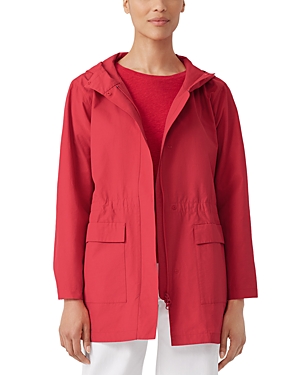 Eileen Fisher Hooded Anorak...