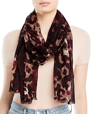 Aqua Abstract Camo Scarf -...