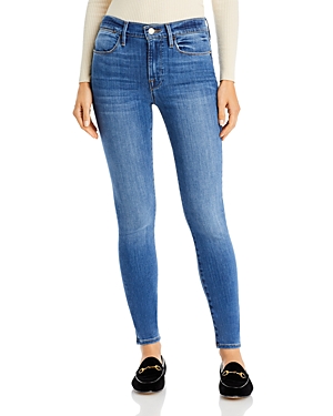 Frame Le High Skinny Jeans in...