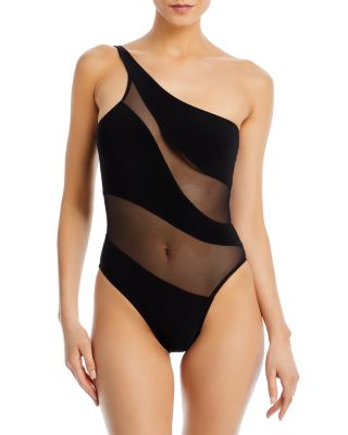Norma kamali 2025 mesh swimsuit