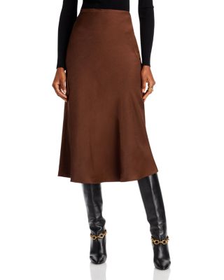 Aqua midi slip skirt cheap