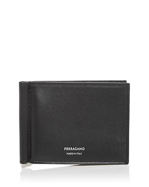 Ferragamo Leather Money Clip...