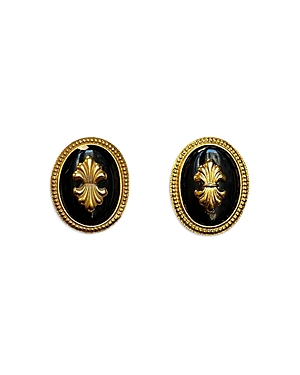 Ben Amun Clip On Stud Earrings