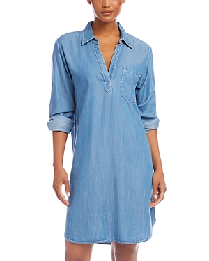 Karen Kane Chambray Shirt...