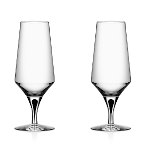 Orrefors Metropol Beer Glass,...