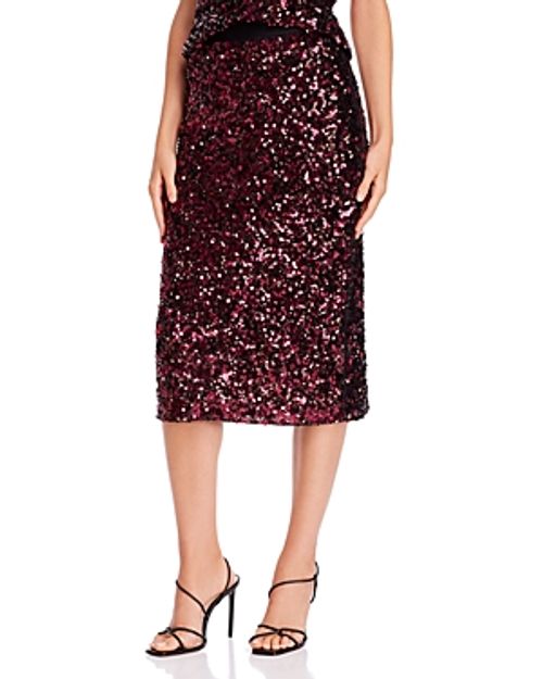 Rebecca Taylor Sequined Midi...