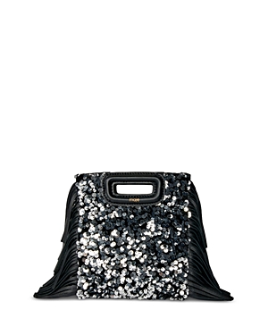 Maje M Mini Sequins Bag