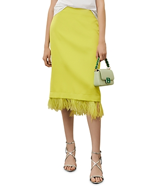 Marella Glassa Fringed Skirt