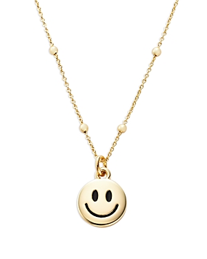 Aqua Smiley Face Pendant...