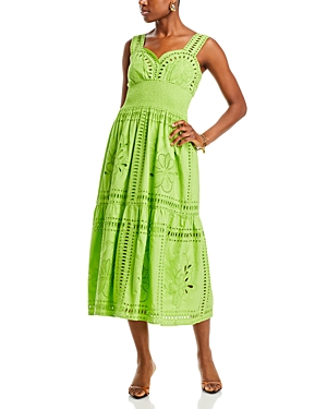 Rails Fawn Eyelet Midi Dress