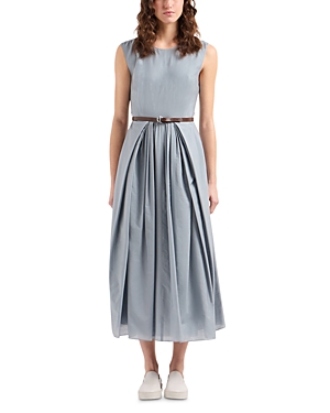 Emporio Armani Belted Pleated...