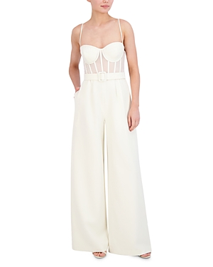 Bcbgmaxazria Belted Jumpsuit