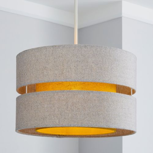 Frea Lennox Herringbone Lamp...