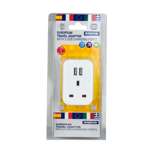 European Travel Adaptor with...