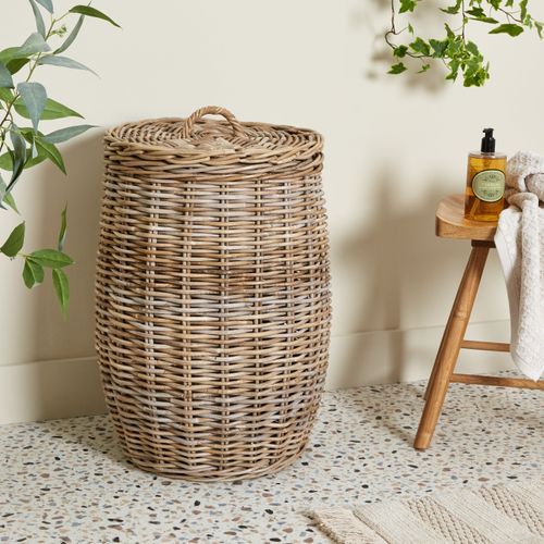 Dorma Kubu Laundry Basket Grey