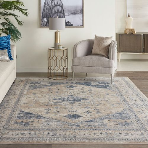 Beige and Blue Malta 2 Rug...