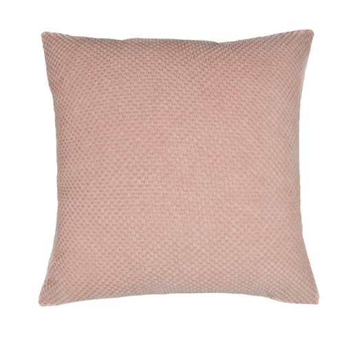 Chenille Spot Cushion Blush...