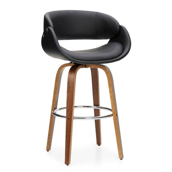 Torcello bar stool tan outlet pu leather