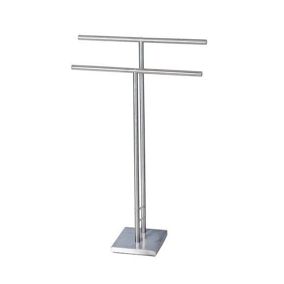 Manhattan Freestanding Towel Rail Silver Compare Mirror Online