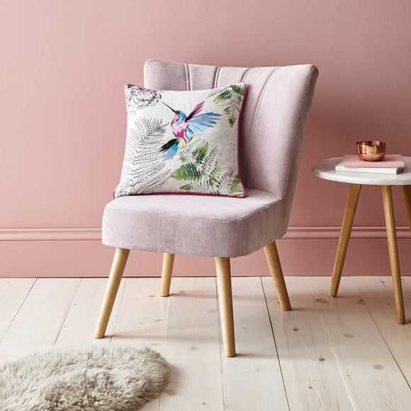 Emma Willis Pink Foil Lips Cushion Pink Compare Port