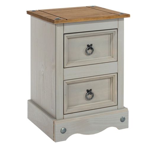 Corona 2 Drawer Bedside...