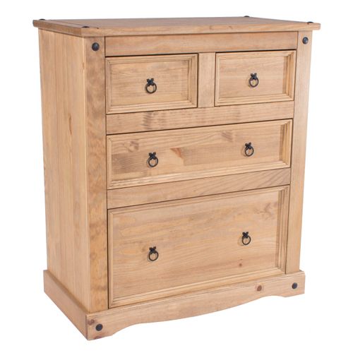 Corona 2 Over 2 Drawer Chest,...