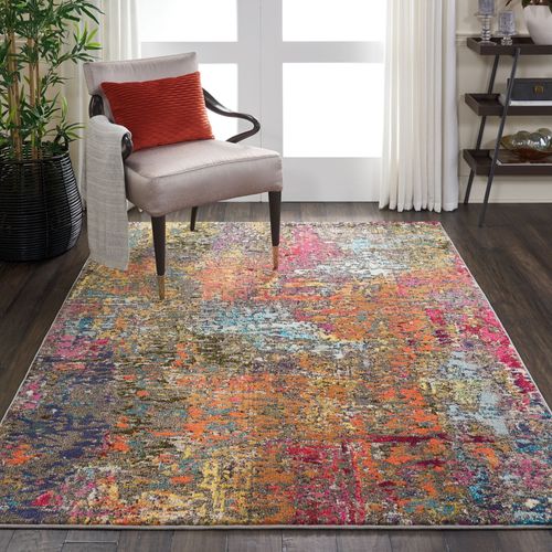 Sunset Celestial Rug MultiColoured