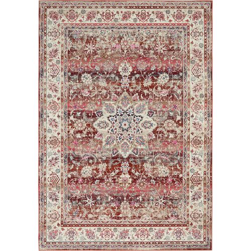 Vintage Kashan 1 Rug Red