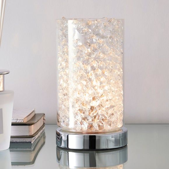 lasse integrated led touch dimmable table lamp