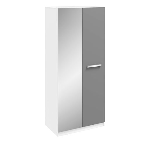 Moritz Double Wardrobe White