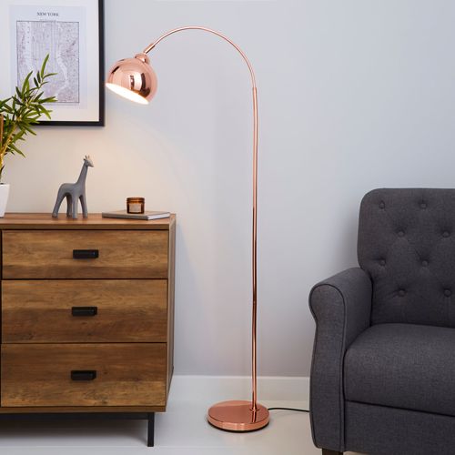 Herm Arc Copper Floor Lamp...