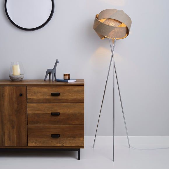 Elements harley grey table lamp deals