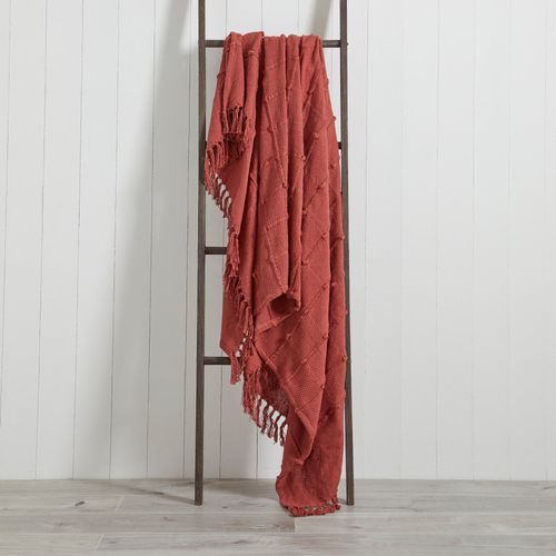 furn. Motti 140cm x 180cm Throw Red