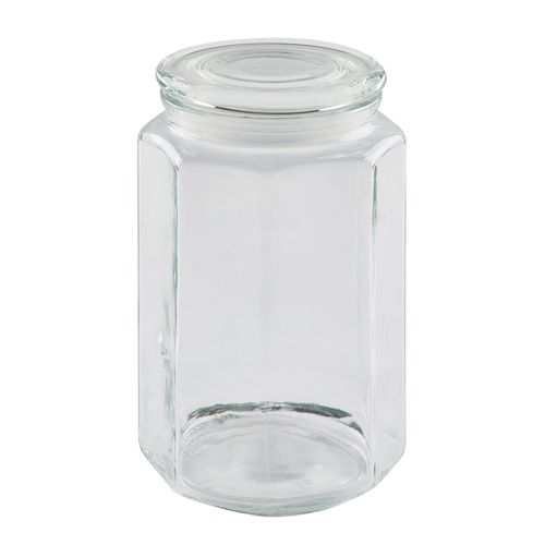 Dunelm 2380ml Glass Jar Clear