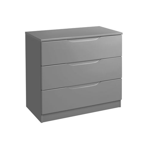 Legato 3 Drawer Chest Grey