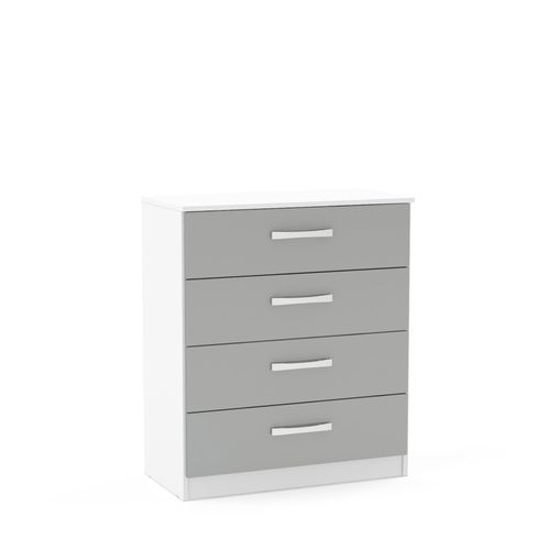 Lynx 4 Drawer Chest Grey