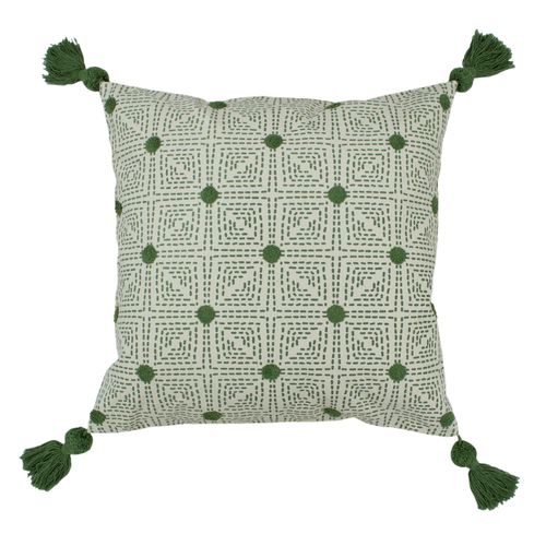 furn. Chia Sage Cushion Green