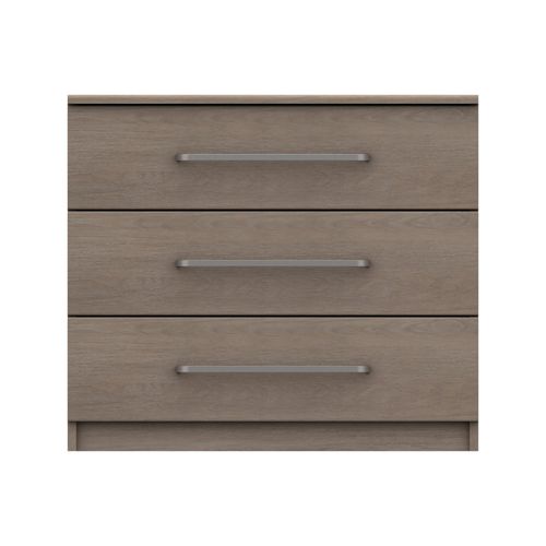 Parker 3 Drawer Chest Brown