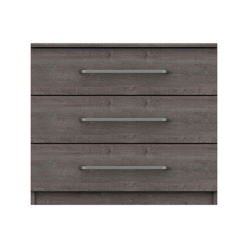 Parker 3 Drawer Chest Grey