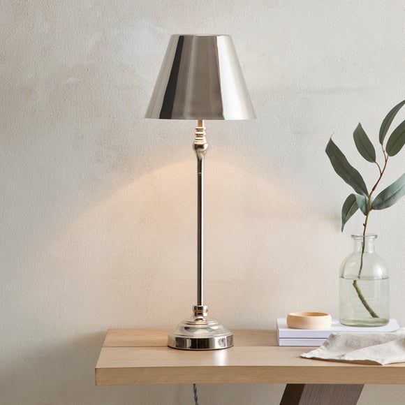 Dorma Cassali Lotus Flower Crystal Table Lamp Clear Compare Port