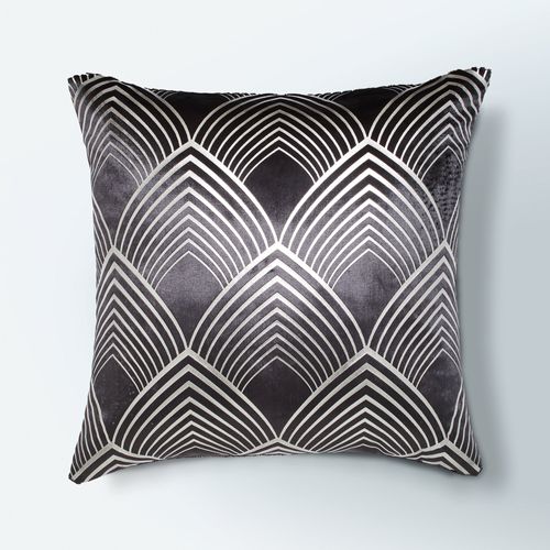 Geo Silver Foil Cushion...