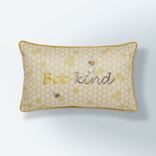 Bee Kind Cushion Natural...