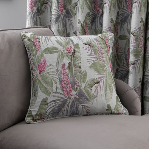 Rio Palm Cushion Green, Pink...