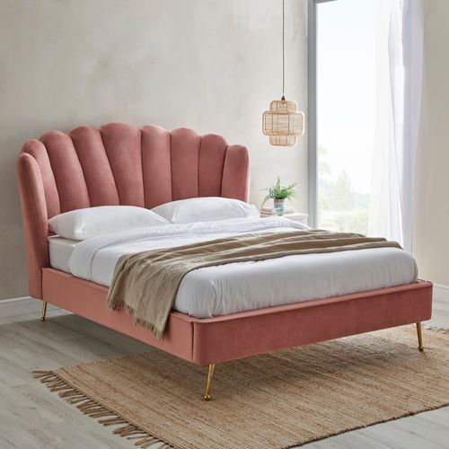 Vivian Bed Frame Rose