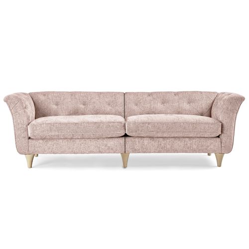 Jaipur 4 Seater Sofa Pink