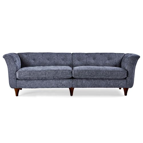 Jaipur 4 Seater Sofa Navy