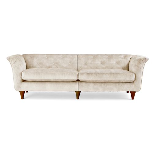 Jaipur 4 Seater Sofa Brown