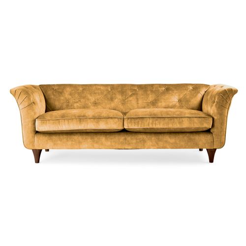 Jaipur 3 Seater Sofa Yellow