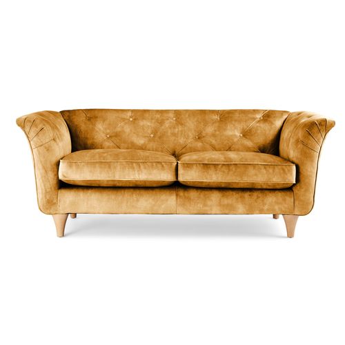 Jaipur 2 Seater Sofa Yellow