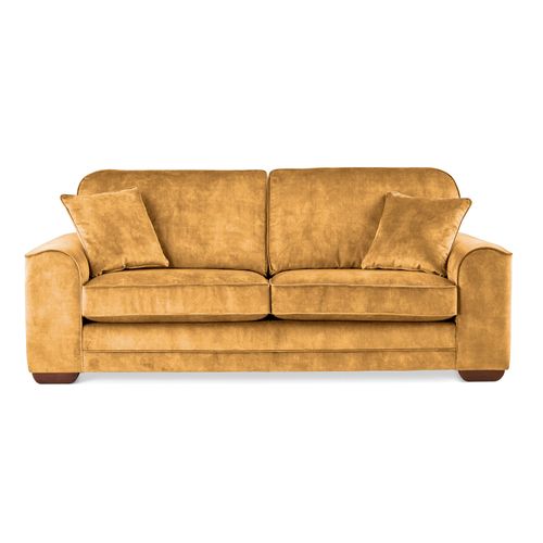 Morello 3 Seater Sofa Yellow